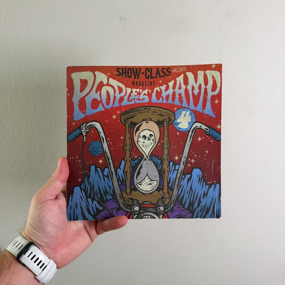 Show-Class Magazine Peoples‎ Champ Born-Free 8 Biker Art Print Skull Chopper